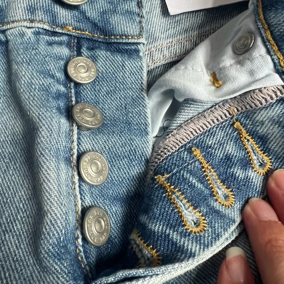 NEW BDG 90s Long Inseam Shorts size 24 - Picture 8 of 14